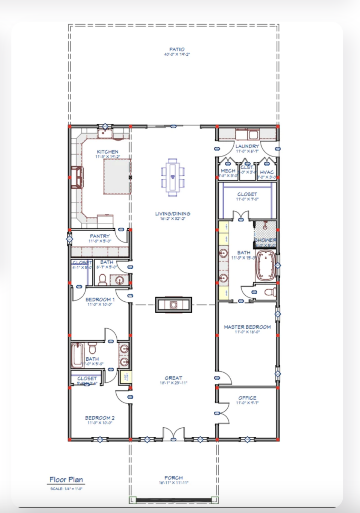 9 Superb 2500 Sq Ft Barndominium Floor Plans